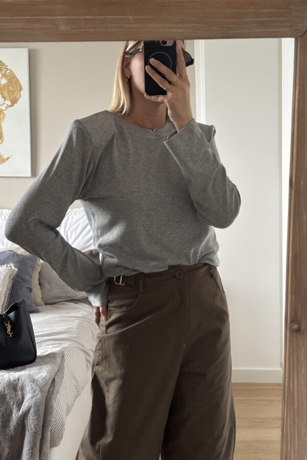 T-shirt Spalline Grigia