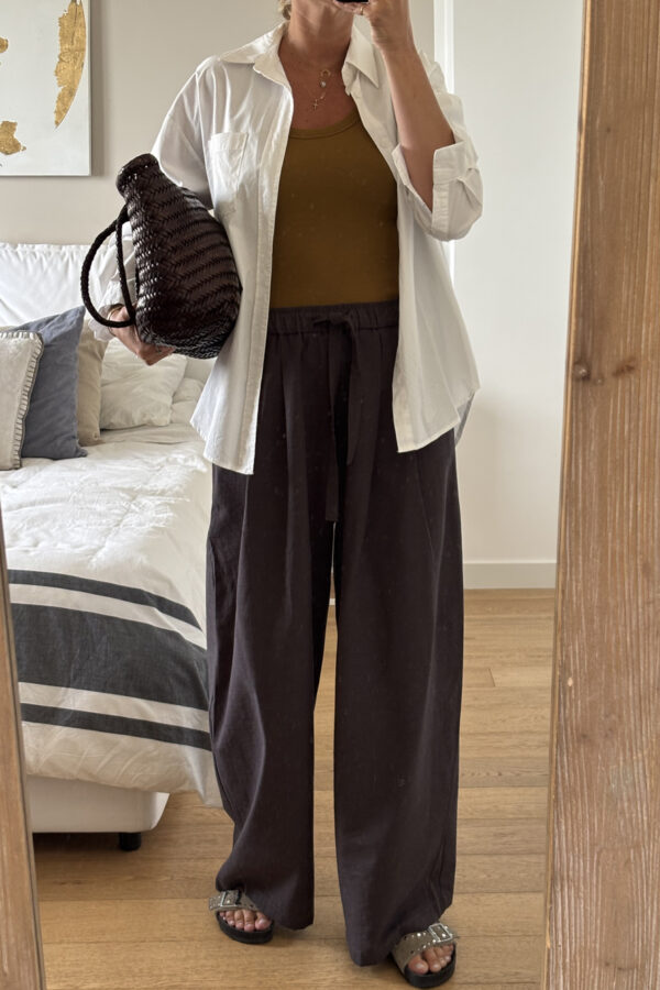 Camicia Popeline Bianca