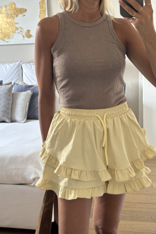 Canotta Scollo America Taupe