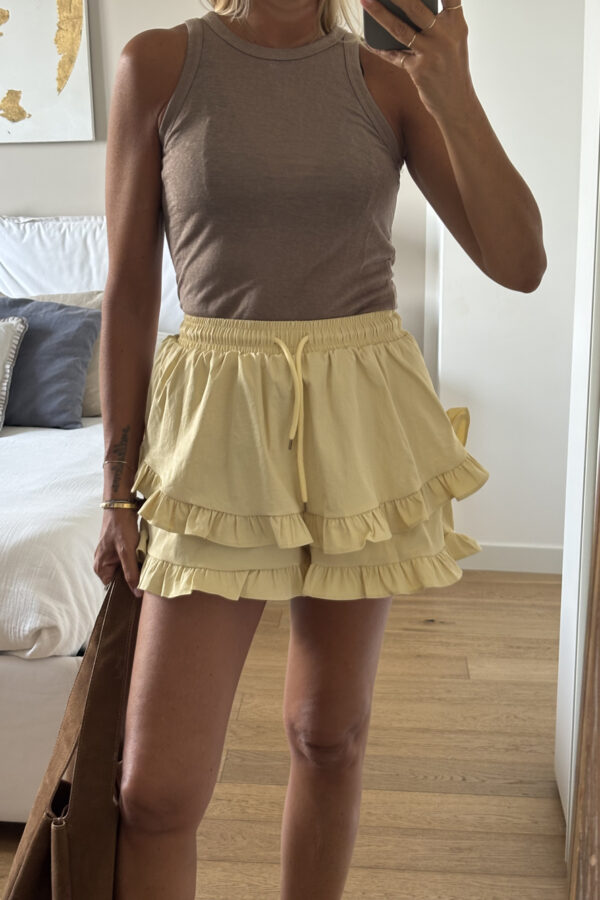 Shorts Volant Giallo