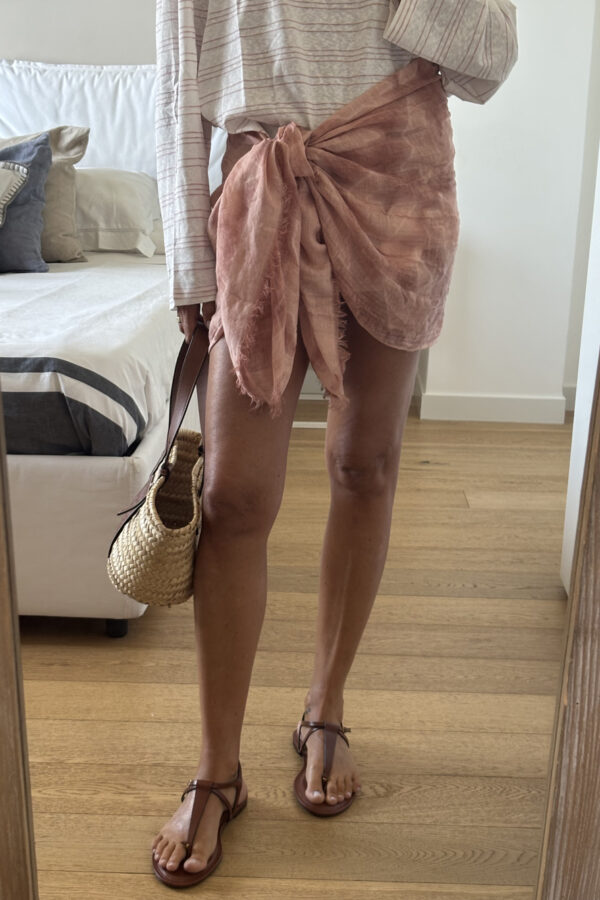 Pareo Tie Dye Rosa