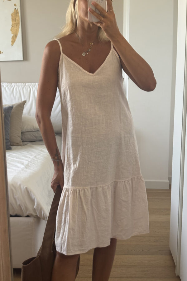 Abito Lino Rosa
