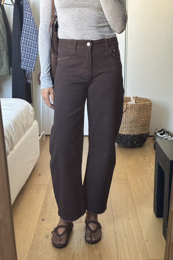Jeans Balloon Marrone