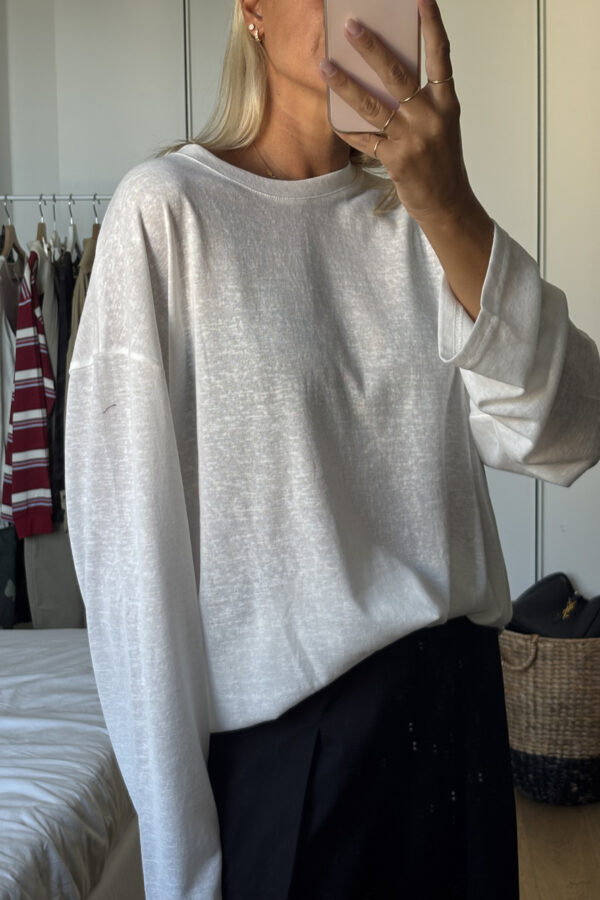 T-shirt Maniche Lunghe Bianca