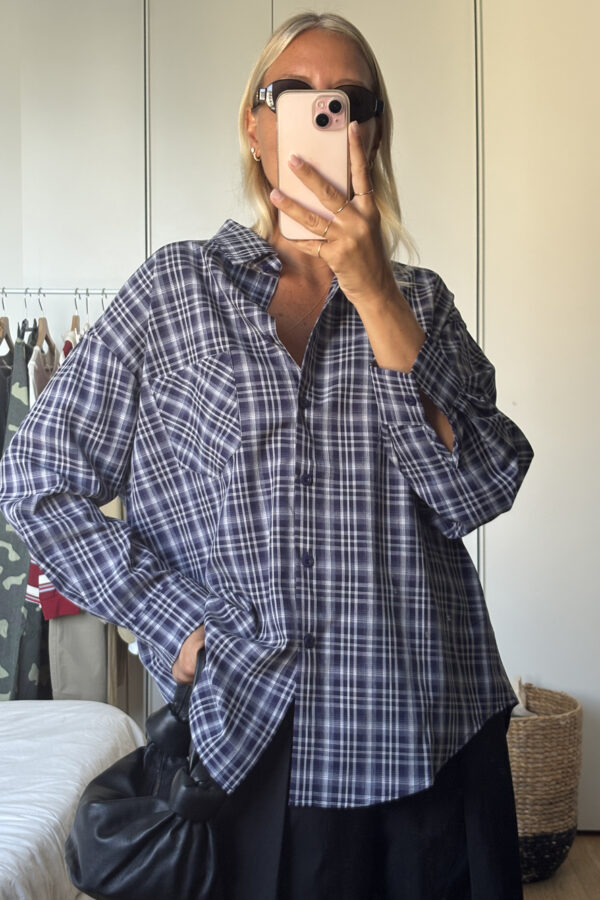 Camicia Quadri Blu